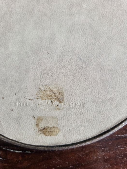 Moldura vintage em latão