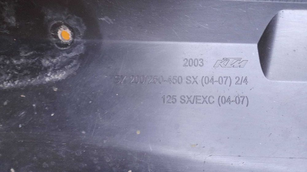 Carenagens  KTM SX/EXC 2 0 0 4-2 0 0 7