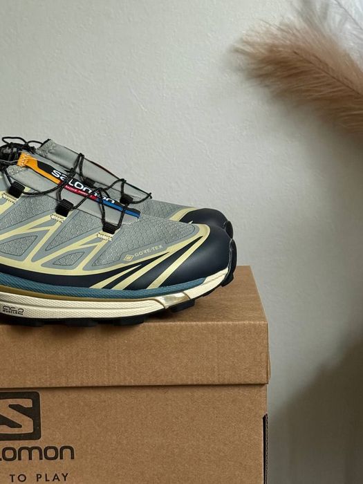 Salomon XT-6 Adv Dover Blue Beige Gore-Tex , кросівки саломон 40 41