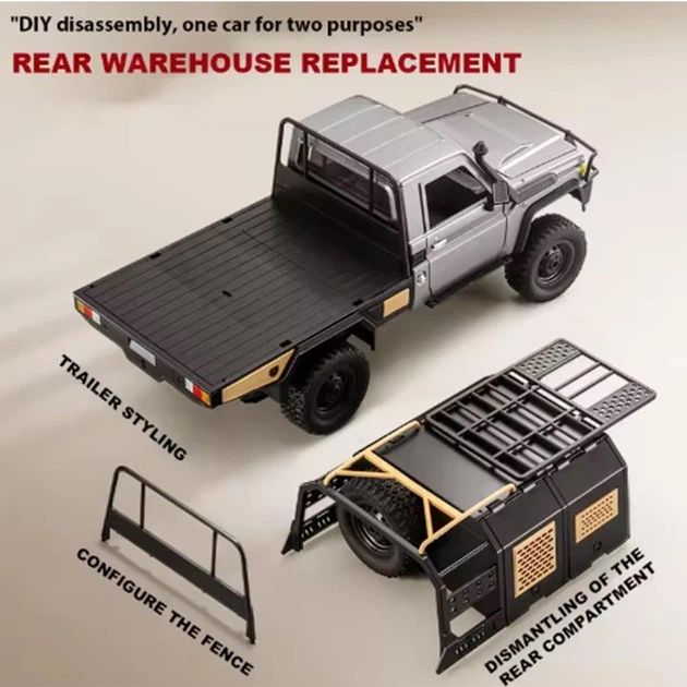 Радіокерована машинка Toyota Land Cruiser 79 (MN Model MN-82S)