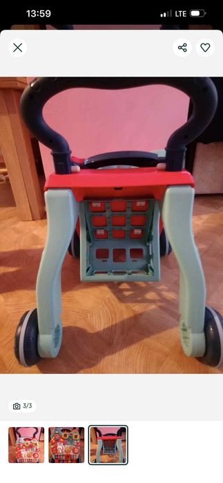 Ходунки каталка walker baby