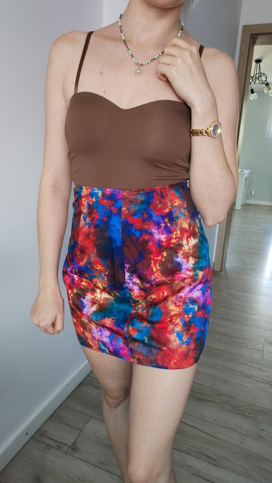 Spódnica kolorowa ombre S  M