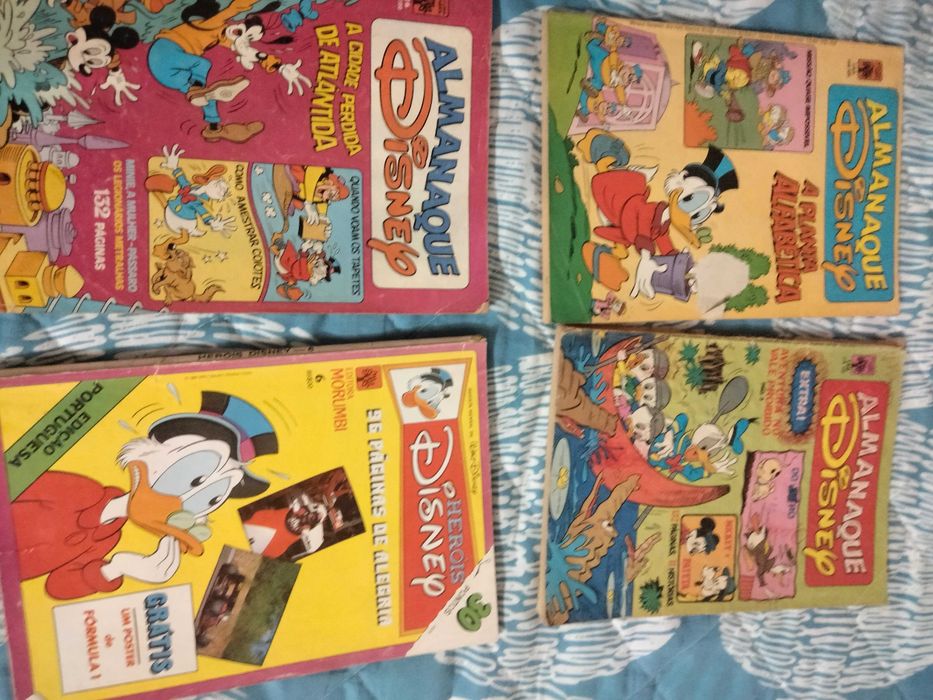 13 Revistas antigas da banda desenhada Disney