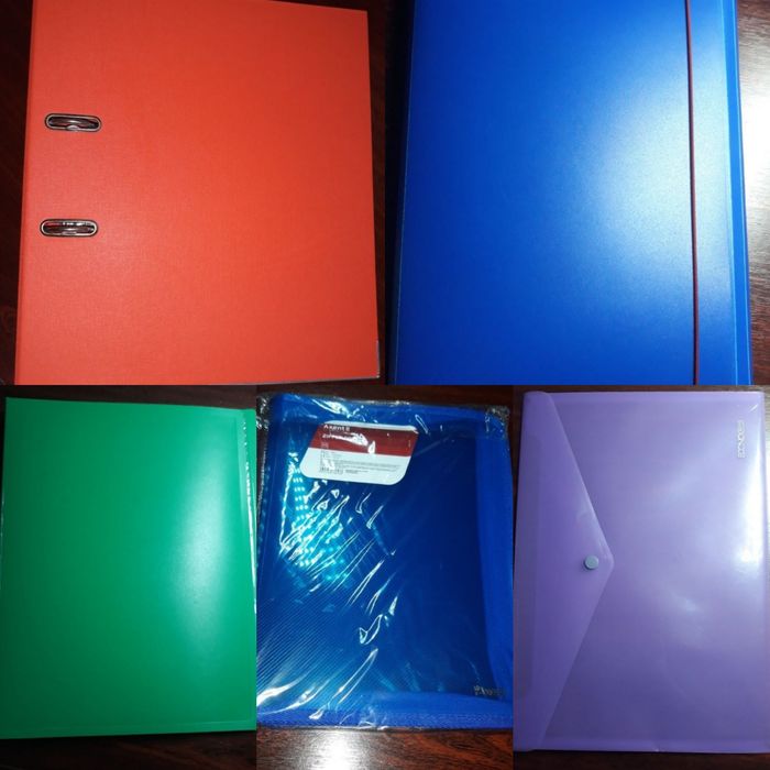 Папки для документів (перелік на фото)