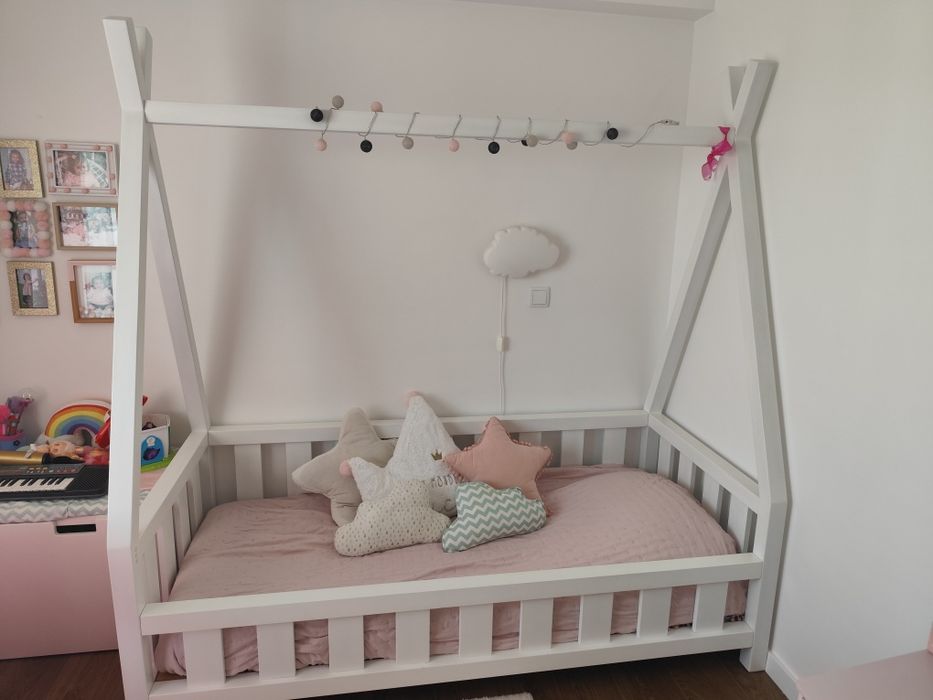Cama Tipi Nuvem de Pano