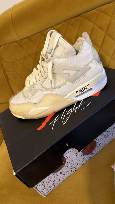 Air Jordan  4 Off-White Sail   r37,5