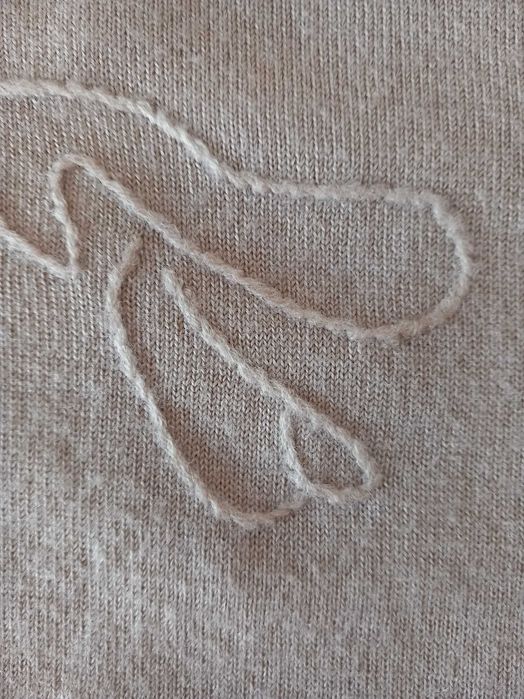 Camisola malha bege