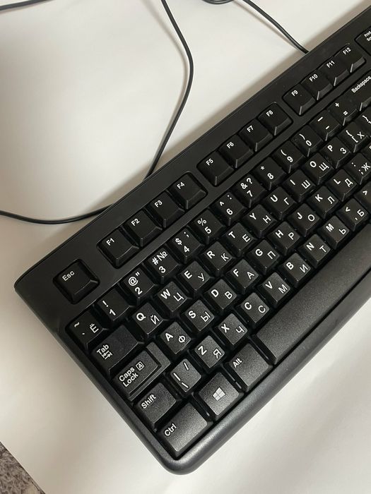 Продам клавіатуру logitech k120 з укр/рос розкладкою