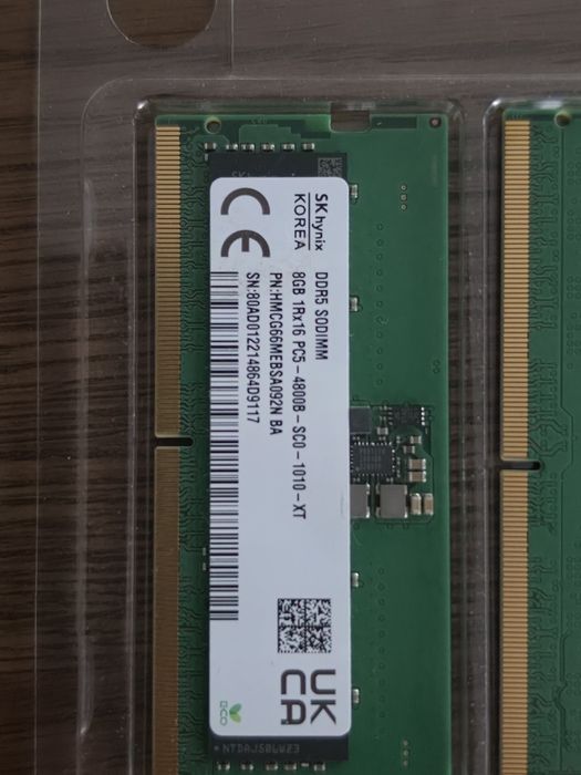 Pamięć RAM Sk Hynix 2x8gb 4800Mhz