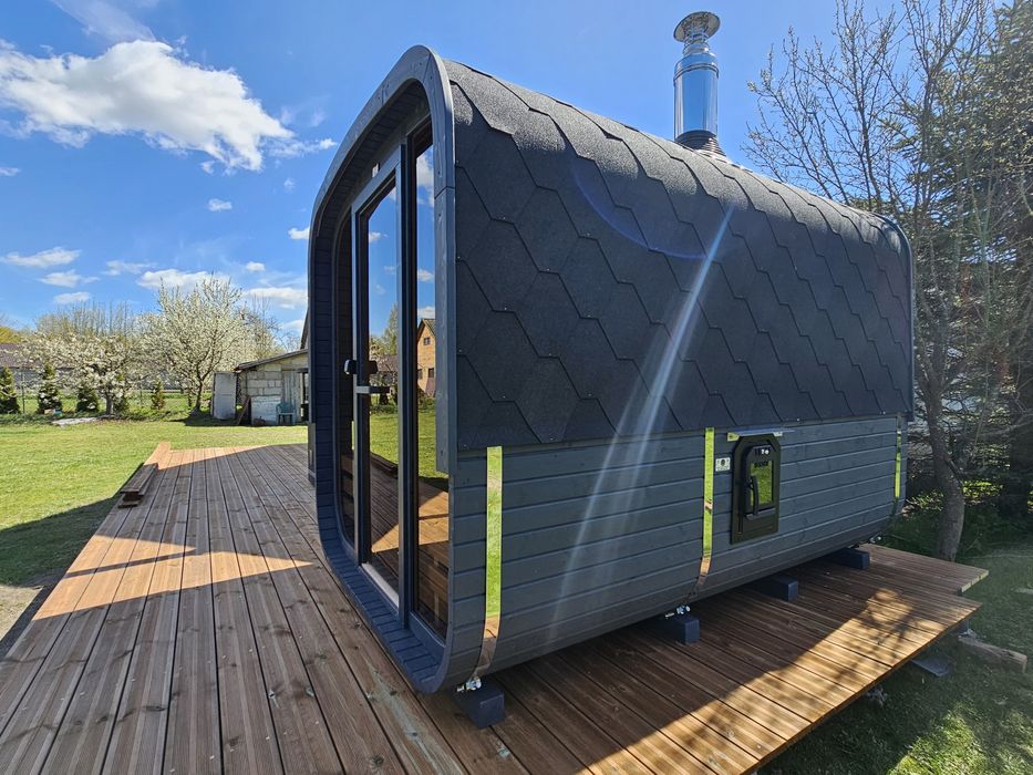 Sauna ogrodowa 3x2.2m