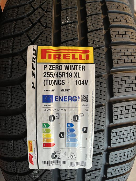 Koła Zimowe 19 Tesla Y Long Range 255/45R19 Performance 2025 Pirelli