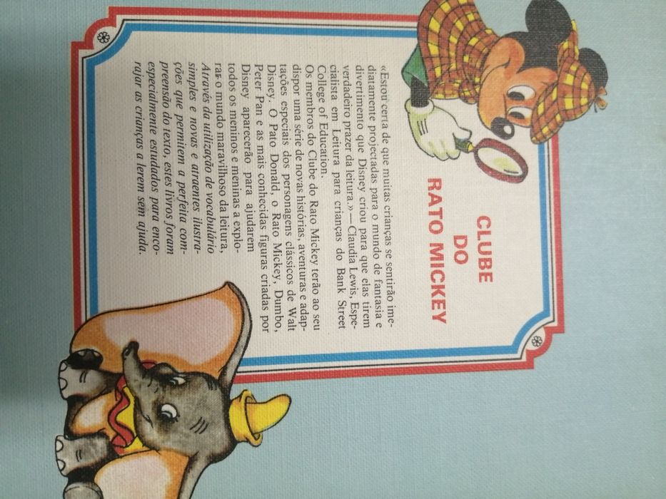Livros Clube do Rato Mickey, vintage