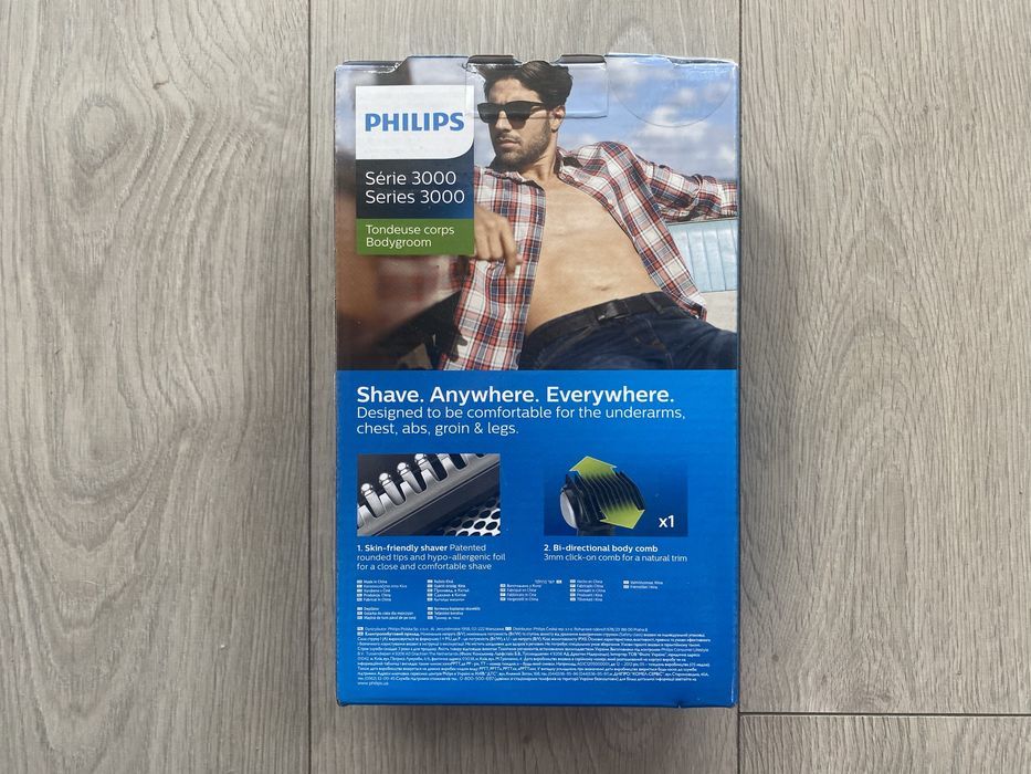 Golarka Trymer do depilacji Philips Bodygroom Maszynka do Golenia Hit!