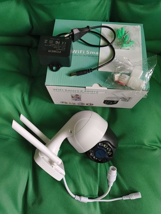 Уличная wi-fi smart камера видеонаблюдения 
IP Smart камера
Уличная Wi