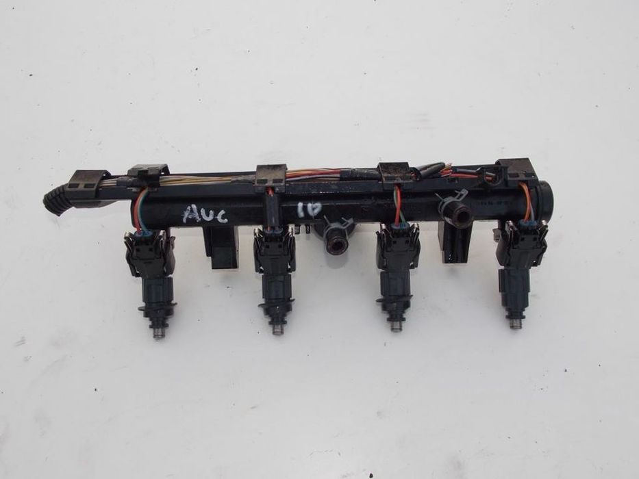 vw polo 6n2 1.0 1.4 mpi lupo wtryskiwacze listwa