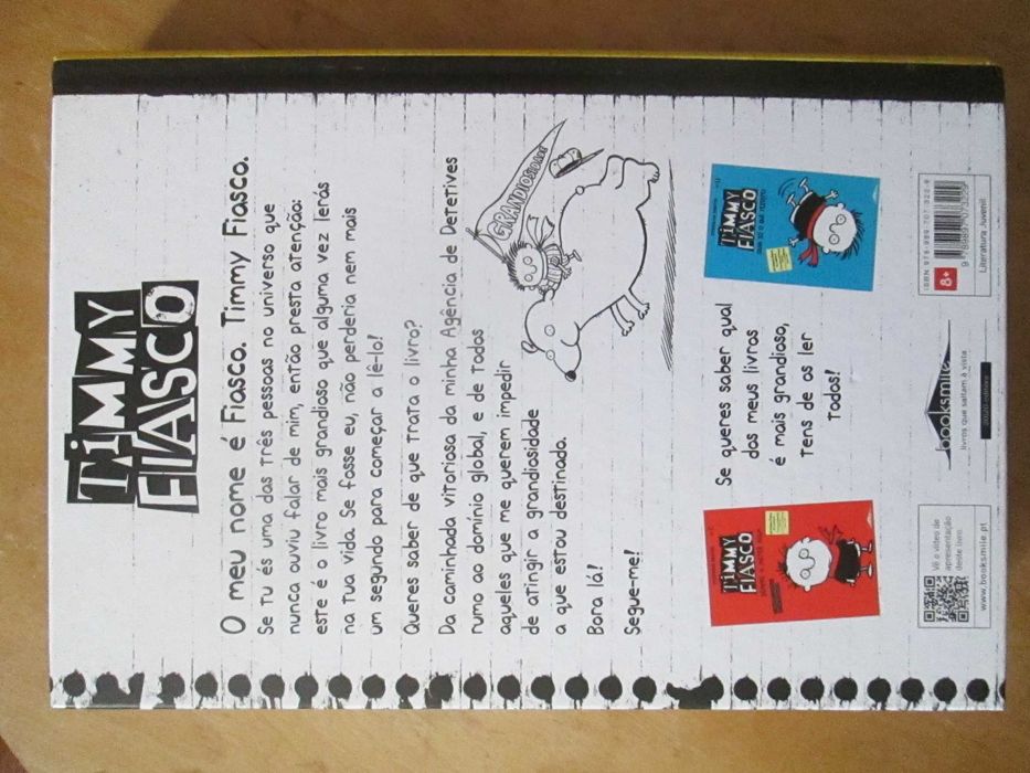 Timmy Fiasco: Volta, Tás Perdoado! N.º 3, de Stephan Pastis