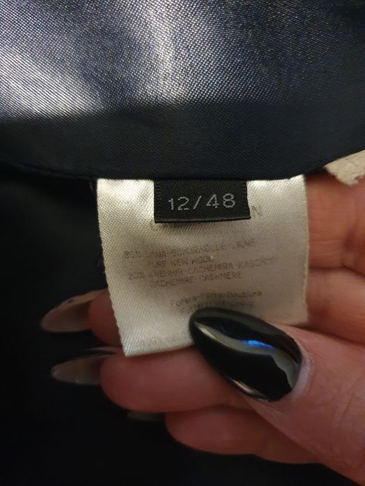 Calvin Klein płaszcz kaszmir 36 S