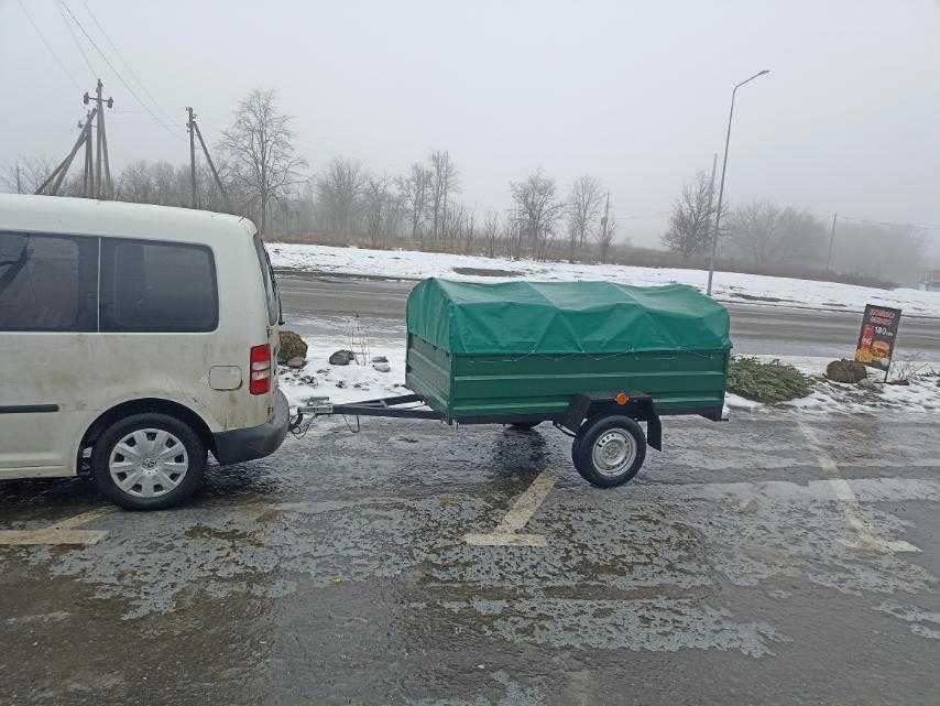 Усиленный прицеп Днепр-210, есть другие модели,с завода.