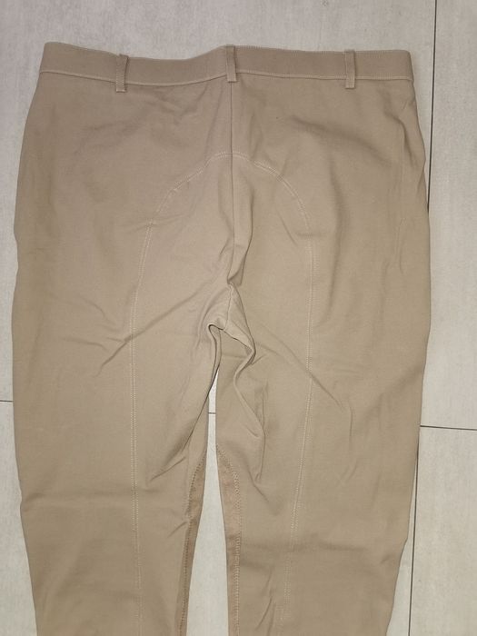 Raffaello Rossi l/xl nowe solidne bryczesy beżowe