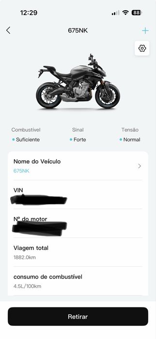 Vendo CFMOTO 675nk