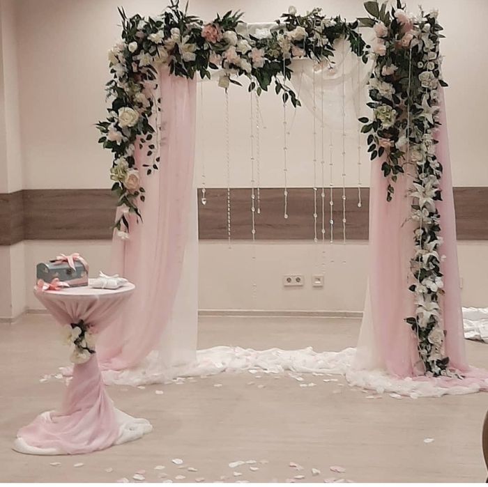 Свадебная арка и ширма