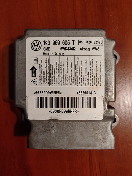 Блок srs airbag golf5 гольф5