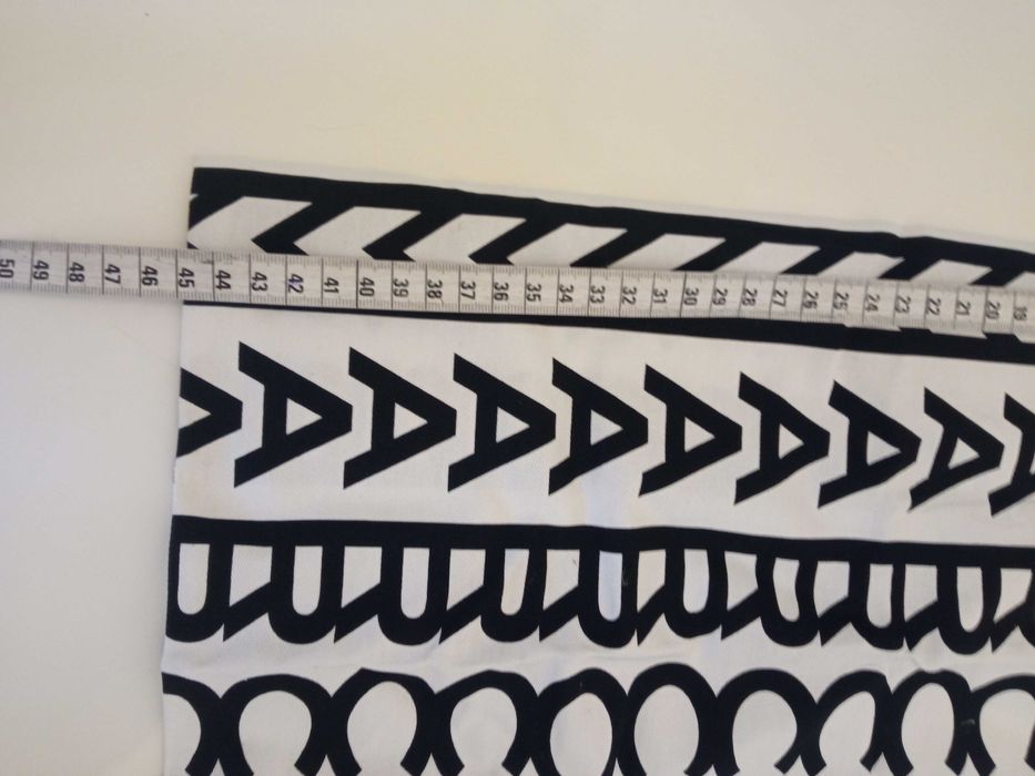 Marc Jacobs czarno-biały worek ze ściągaczem 50x45cm