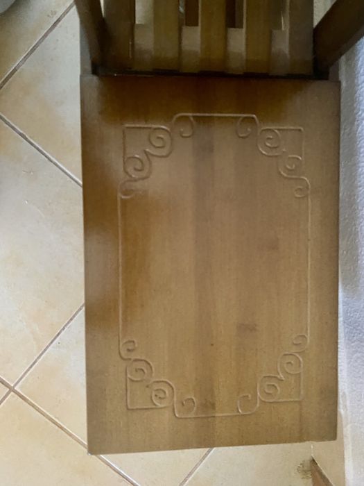 Sapateira / Banco de Entrada em Bambu Natural (Como Nova)