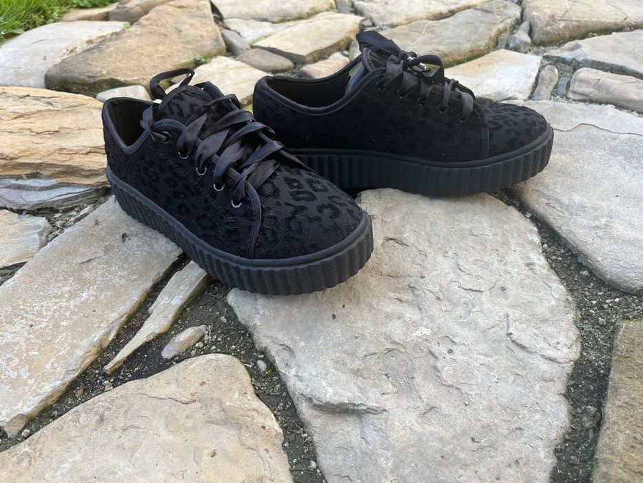 Жіночі Кеди леопардові на платформі