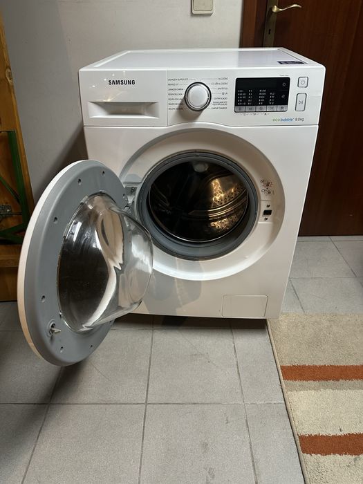 Maquina de lavar a Roupa Samsung Eco Bubble 8KG como nova