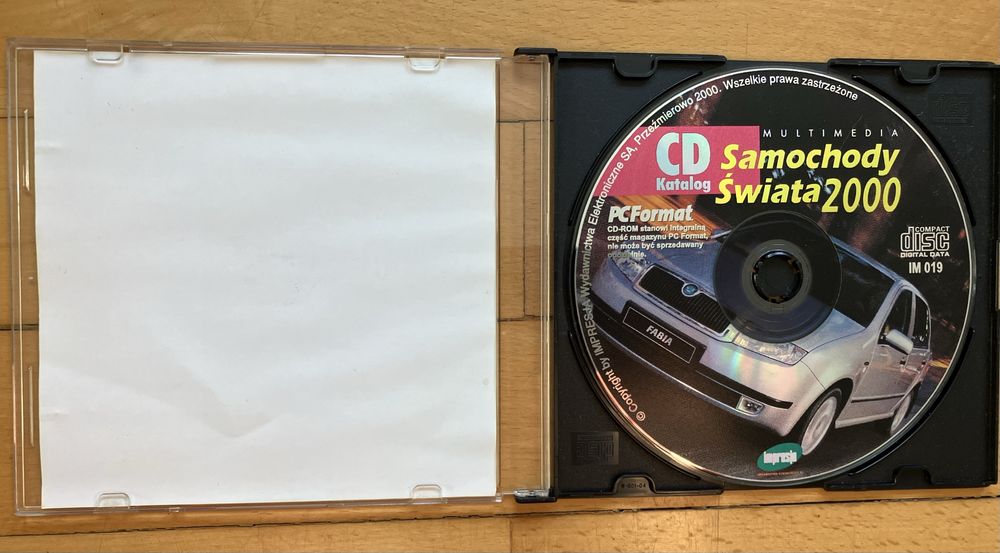 CD Katalog Samochody Swiata 2000
