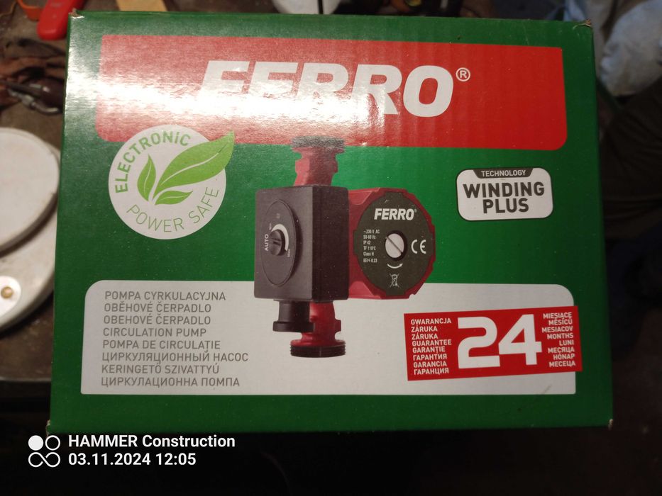 Pompka c.o ferro