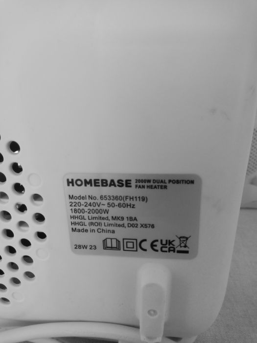 Grzejnik farelka  HOMEBASE 2000W
