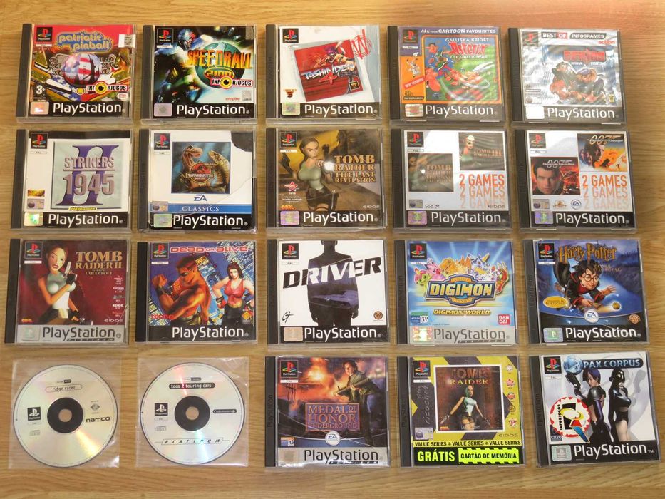 Playstation 1: Acessórios, Arcade Stick, Comando, Consolas, Jogos ...