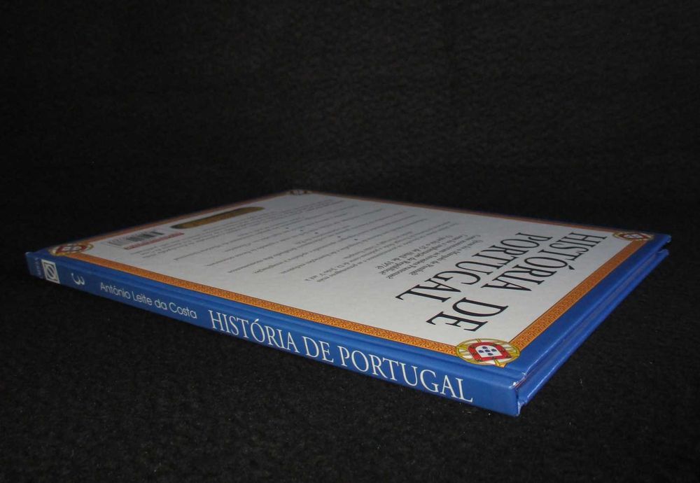 Livro História de Portugal António Leite da Costa Volume III