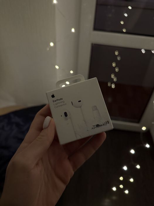 EarPods Lightning, навушники ейрподз провідні