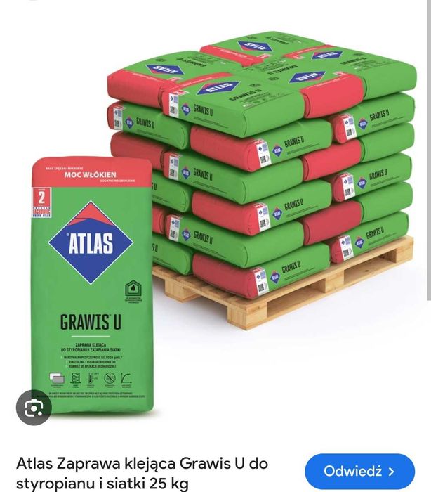 Paleta kleju Grawis U