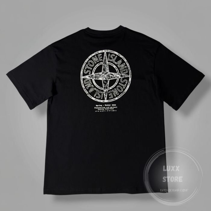 Футболка Stone Island Stone Print Oversize (stoneisland, стон стонайленд)