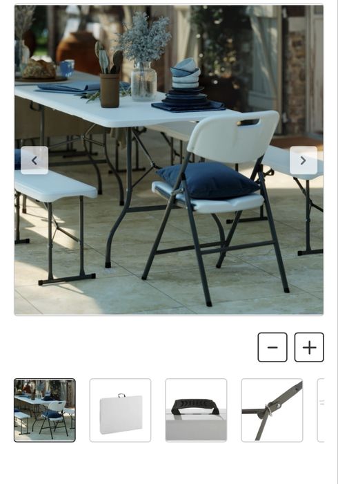 Mesa dobravel grande