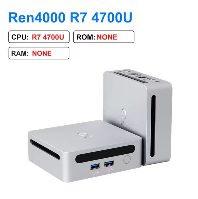Mini PC GenMachine AMD Ryzen7 4700U  Мини ПК