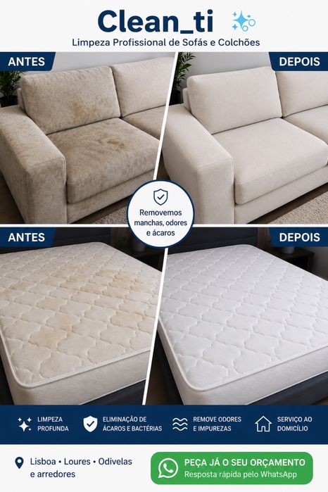 Limpeza de Colchões
