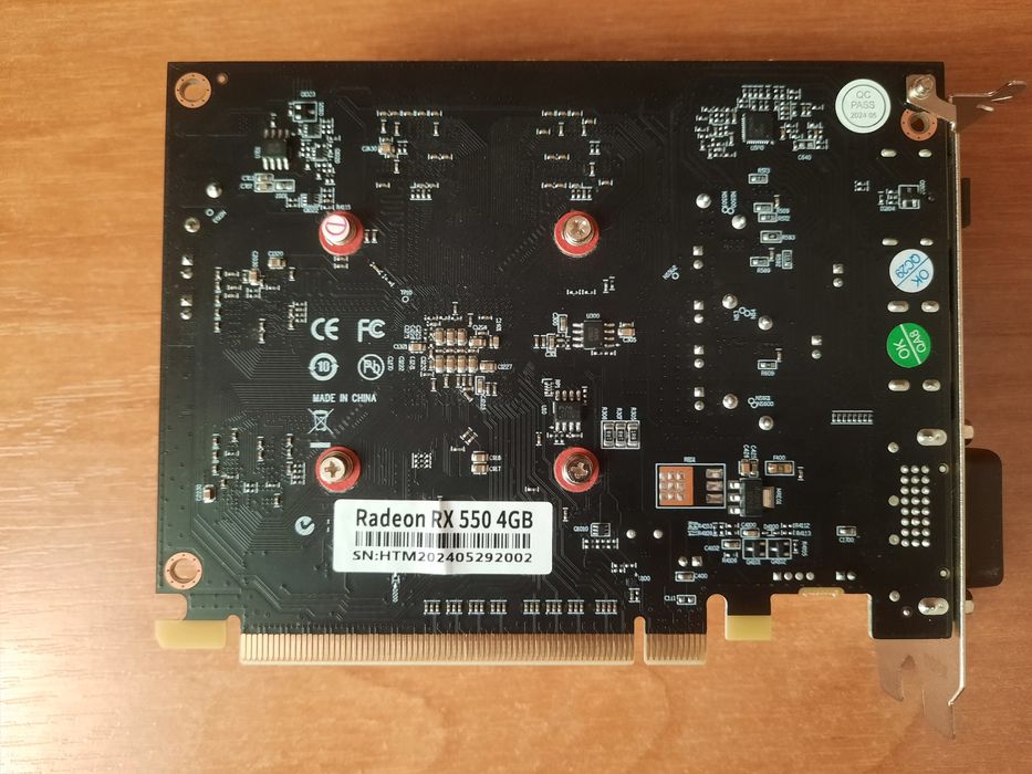 Відкокарта Soyo RX 550 4GB 128bit GDDR5 Відмінний стан