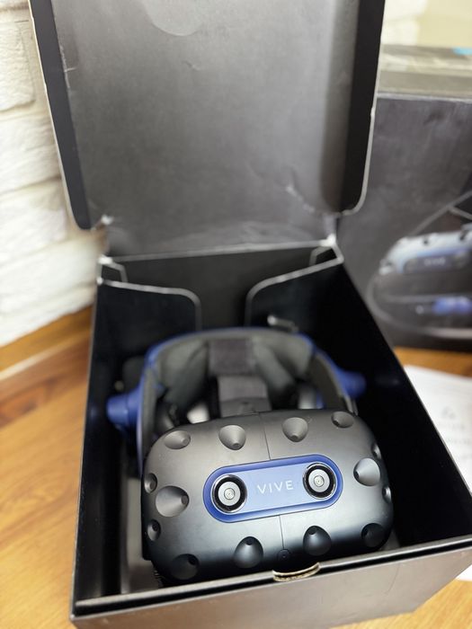 Gogle VR HTC Vive Pro 2 Headset 5K 120Hz Tylko Gogle Sprawne Komplet ze Zdjęć