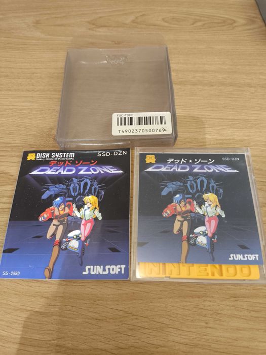 Dead Zone Famicom Disk System Nes Pegasus CIB