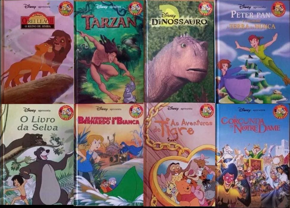 Livros Clube do Livro Disney (ver descrição - 13 disponíveis)