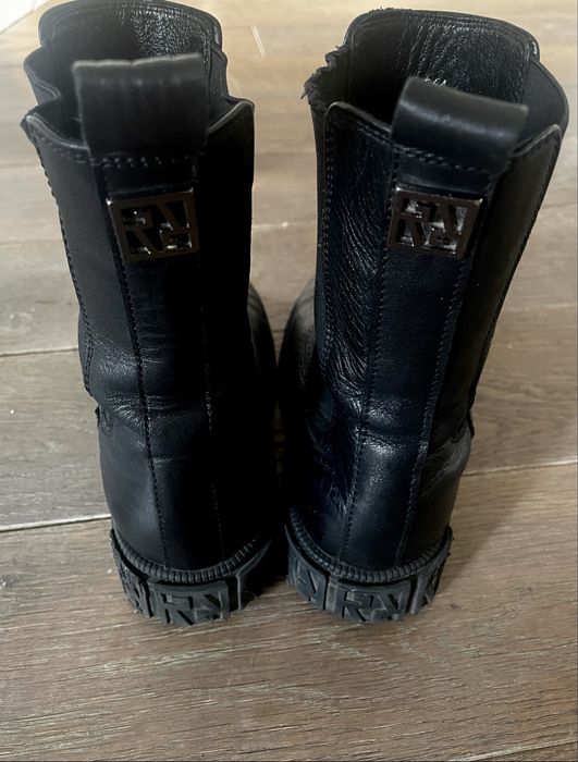 Botki sztyblety Gino Rossi 36 skóra czarne