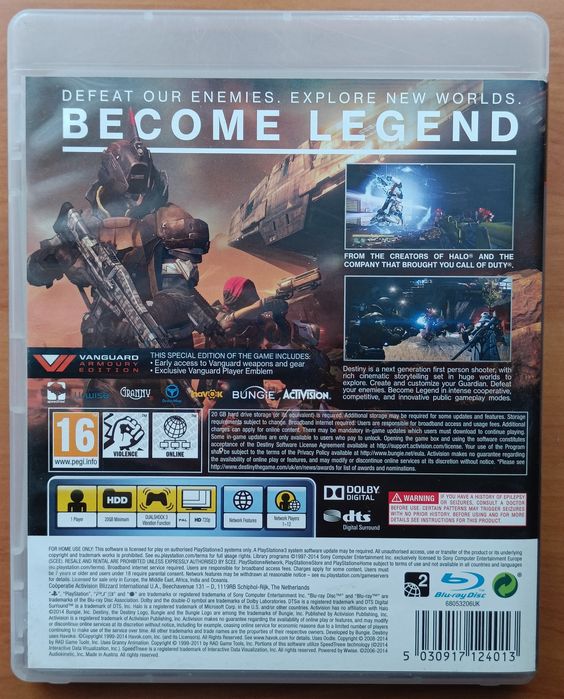 Destiny      PS3