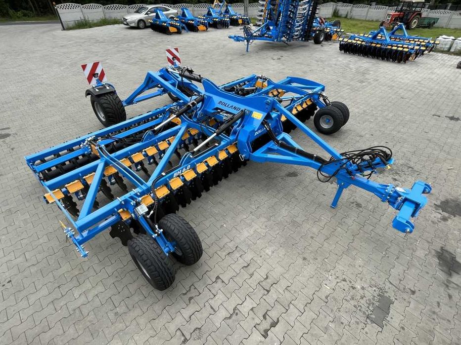 Brona talerzowa hydrauliczna ROLLAND Filed Hawk 6m BH talerzówka