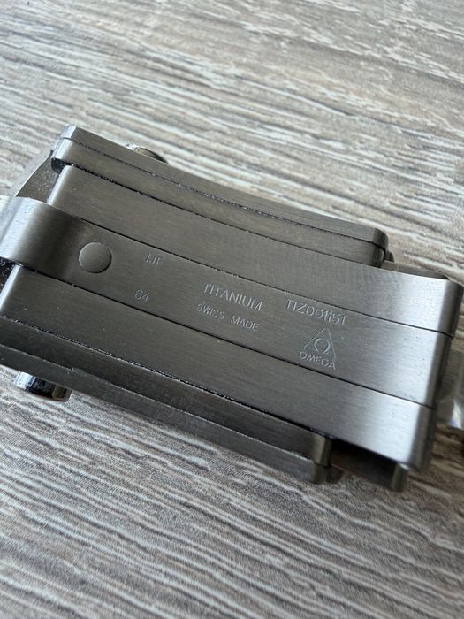 Omega tytanowe zapięcie bransolety plus adaptery