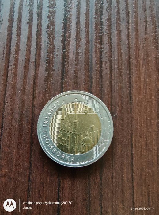 Moneta pięciozłotowa